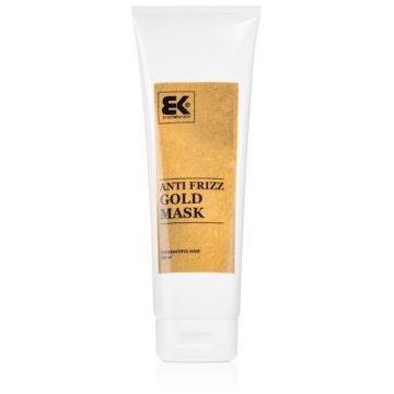 Brazil Keratin Gold Anti Frizz Mask masca pentru regenerarea keratinei pentru par deteriorat Brazil Keratin Gold Anti Frizz Mask masca pentru regenerarea keratinei pentru par deteriorat