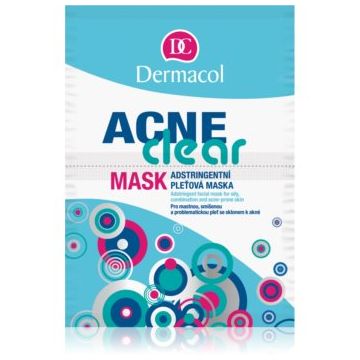 Dermacol Acne Clear mască pentru față pentru ten acneic