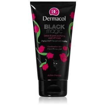 Dermacol Black Magic mască exfoliată detoxifiantă