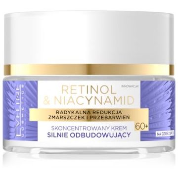 Eveline Cosmetics Retinol & Niacynamid crema de zi cu efect de anti imbatranire 60+