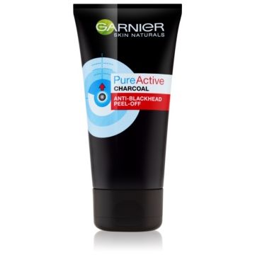 Garnier Pure Active mască exfoliantă împotriva punctelor negre, cu cărbune activ