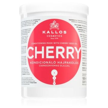 Kallos KJMN Professional Cherry masca hidratanta pentru par deteriorat