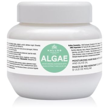 Kallos KJMN Professional Algae masca hidratanta cu extract de alge si ulei de masline