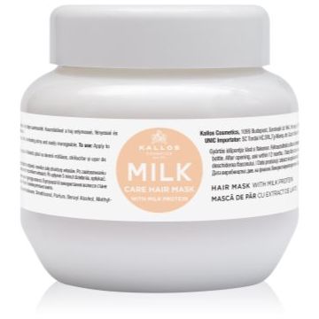 Kallos KJMN Professional Milk masca cu proteine din lapte