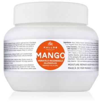 Kallos KJMN Professional Mango mască fortifiantă cu ulei de mango