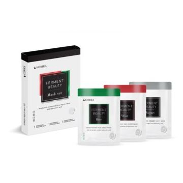 KORIKA FermentBeauty Mask Set set de măști faciale