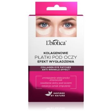 L’biotica Masks Masca de colagen pentru ochi cu efect antirid