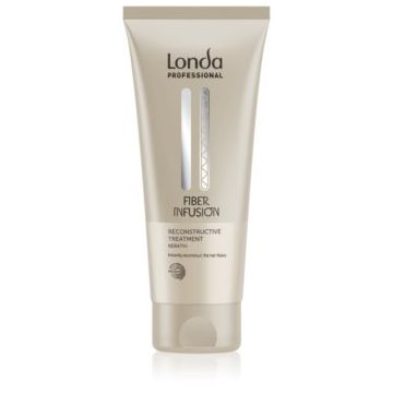 Londa Professional Fiber Infusion In-Salon Reconstructive Treatment mască regeneratoare pentru părul deteriorat cu keratina