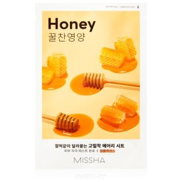 Missha Airy Fit Honey mască textilă iluminatoare