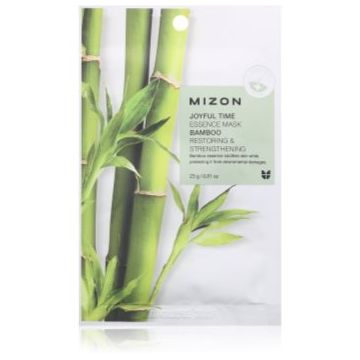 Mizon Joyful Time Bamboo masca pentru celule cu efect de netezire