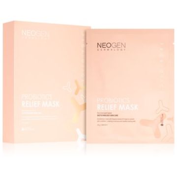 Neogen Dermalogy Probiotics Relief Mask mască textilă calmantă cu probiotice