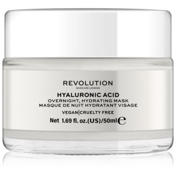 Revolution Skincare Hyaluronic Acid masca hidratanta de noapte faciale