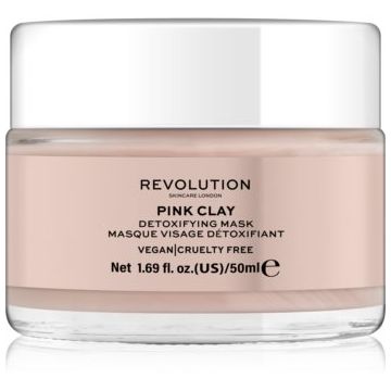 Revolution Skincare Pink Clay masca faciala detoxifianta