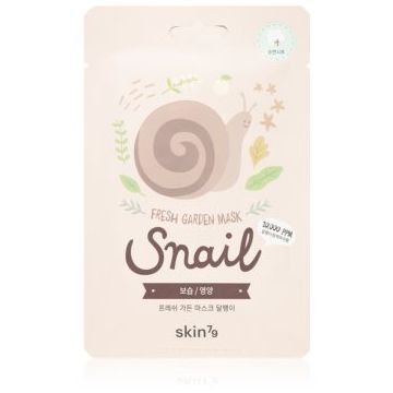 Skin79 Fresh Garden Snail mască textilă revitalizantă extract de melc