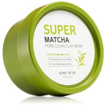 Some By Mi Super Matcha Pore Clean masca facială pentru curatarea tenului pentru micsorarea porilor