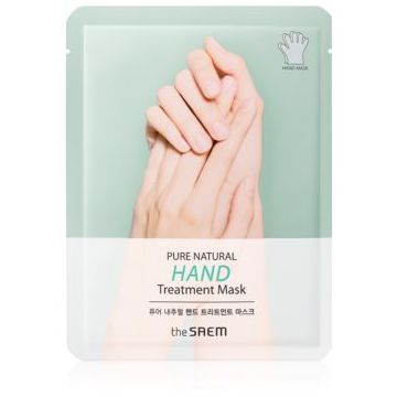 The Saem Pure Natural Hand Treatment masca hidratanta pentru maini