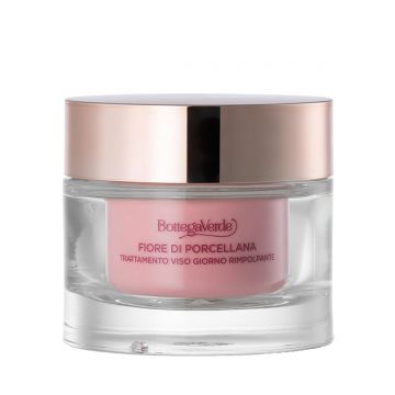 Tratament  de zi, antirid, pentru tenul matur, ceramide vegetale, colagen vegetal si floare de portelan