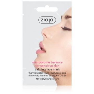 Ziaja Microbiome Balance masca calmanta pentru fata