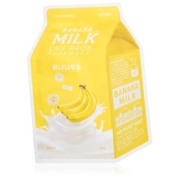 A’pieu One-Pack Milk Mask Banana mască textilă nutritivă