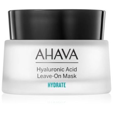 AHAVA Hyaluronic Acid Leave-On Mask crema masca hidratanta cu acid hialuronic