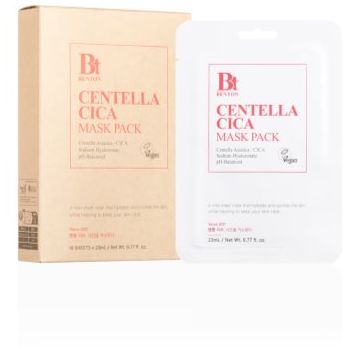 Benton Goodbye Redness Centella mască textilă calmantă pentru ten acneic