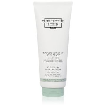 Christophe Robin Hydrating Melting Mask with Aloe Vera masca hidratanta pentru par uscat