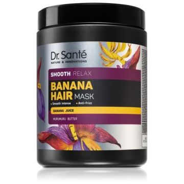 Dr. Santé Banana masca pentru hidratare si matifiere pentru par uscat