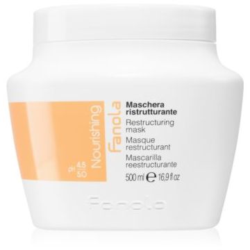 Fanola Nourishing masca hranitoare pentru păr uscat și deteriorat