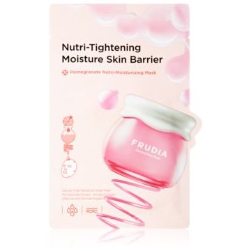 Frudia Pomegranate mască textilă pentru netezire mărește elasticitatea pielii