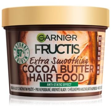 Garnier Fructis Cocoa Butter Hair Food masca de par hranitoare cu unt de cacao
