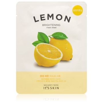 It´s Skin The Fresh Mask Lemon mască textilă iluminatoare