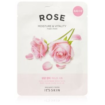 It´s Skin The Fresh Mask Rose Masca hidratanta cu efect revitalizant sub forma de foaie