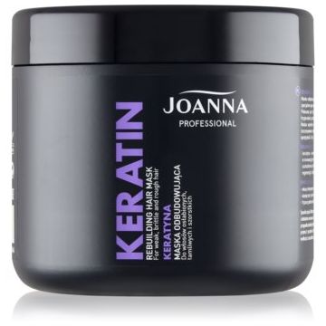 Joanna Professional Keratin masca cu keratina pentru par uscat si fragil