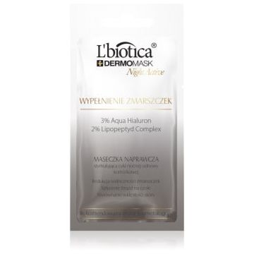 L’biotica DermoMask Night Active masca anti-riduri efect intens anti-rid
