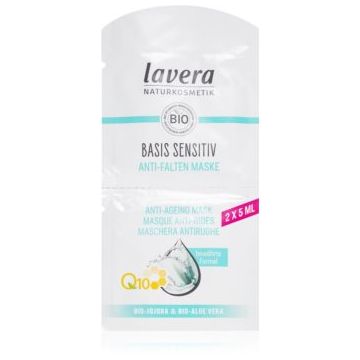 Lavera Basis Sensitiv Q10 Masca pentru ten anti riduri cu coenzima Q10