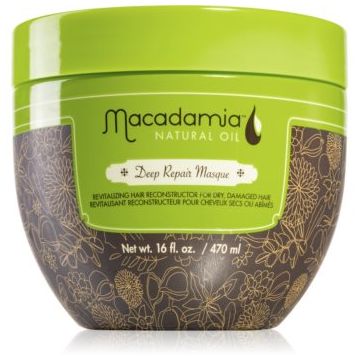 Macadamia Natural Oil Deep Repair masca profund reparatorie pentru păr uscat și deteriorat
