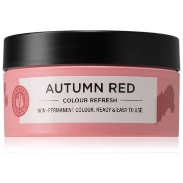 Maria Nila Colour Refresh Autumn Red mască fină de hrănire fără pigmenți permanenți de culoare