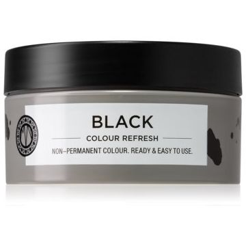Maria Nila Colour Refresh Black mască fină de hrănire fără pigmenți permanenți de culoare