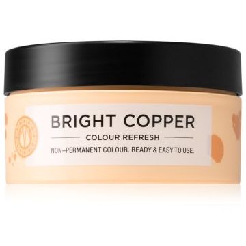 Maria Nila Colour Refresh Bright Copper mască fină de hrănire fără pigmenți permanenți de culoare