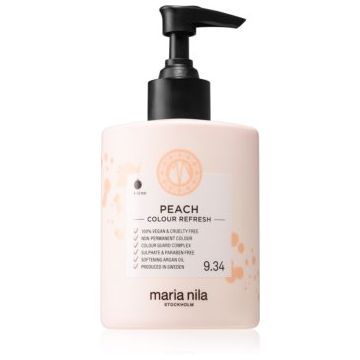 Maria Nila Colour Refresh Peach mască fină de hrănire fără pigmenți permanenți de culoare