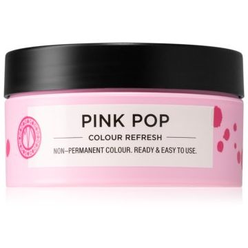 Maria Nila Colour Refresh Pink Pop mască fină de hrănire fără pigmenți permanenți de culoare