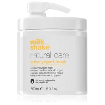 Milk Shake Natural Care Active Yogurt masca de iaurt activa pentru păr