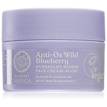 Natura Siberica Anti-Ox Wild Blueberry cremă-mască de noapte regeneratoare