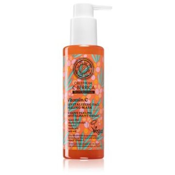 Natura Siberica Oblepikha C-Berrica masca revitalizanta cu efect exfoliant