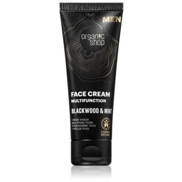 Organic Shop Men Blackwood & Mint cremă multifuncțională faciale Organic Shop Men Blackwood & Mint cremă multifuncțională faciale