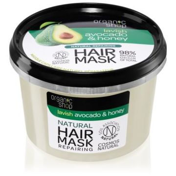 Organic Shop Natural Avocado & Honey masca de par regeneratoare