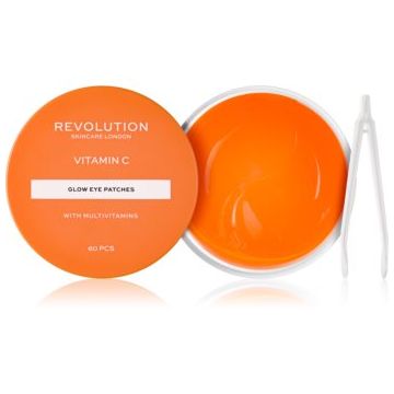 Revolution Skincare Vitamin C With Multivitamins masca hidrogel pentru ochi pentru luminozitate si hidratare