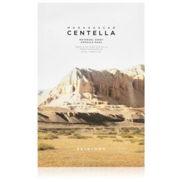 SKIN1004 Madagascar Centella Watergel Sheet Ampoule Mask mască intensă cu hidrogel cu efect de hidratare