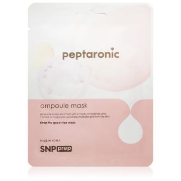 SNP Prep Peptaronic Masca hidratanta cu efect revitalizant sub forma de foaie