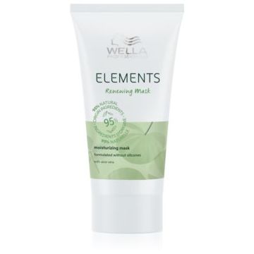 Wella Professionals Elements Renewing masca regeneratoare pentru un par stralucitor si catifelat